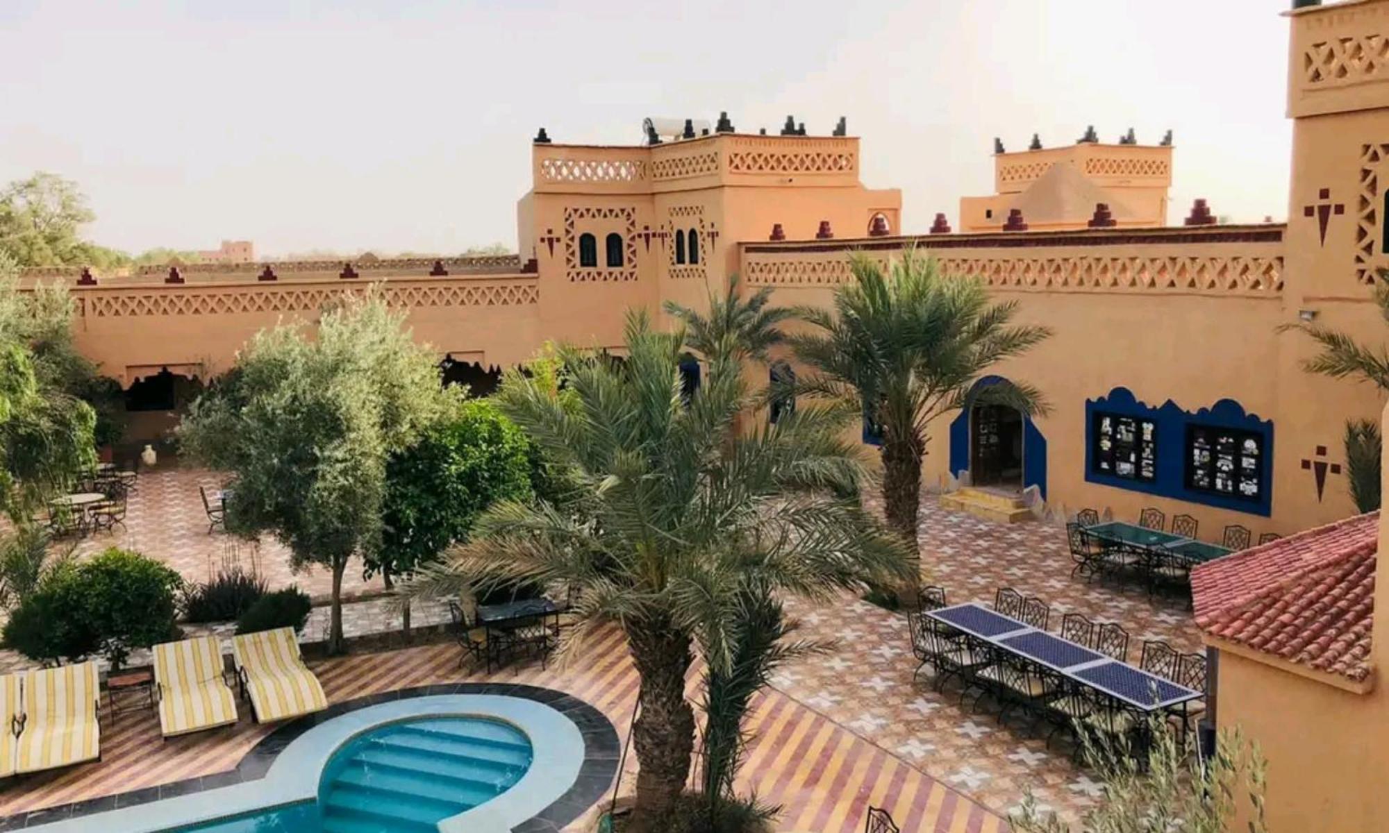 Riad Kasbah Le Touareg Merzouga Esterno foto