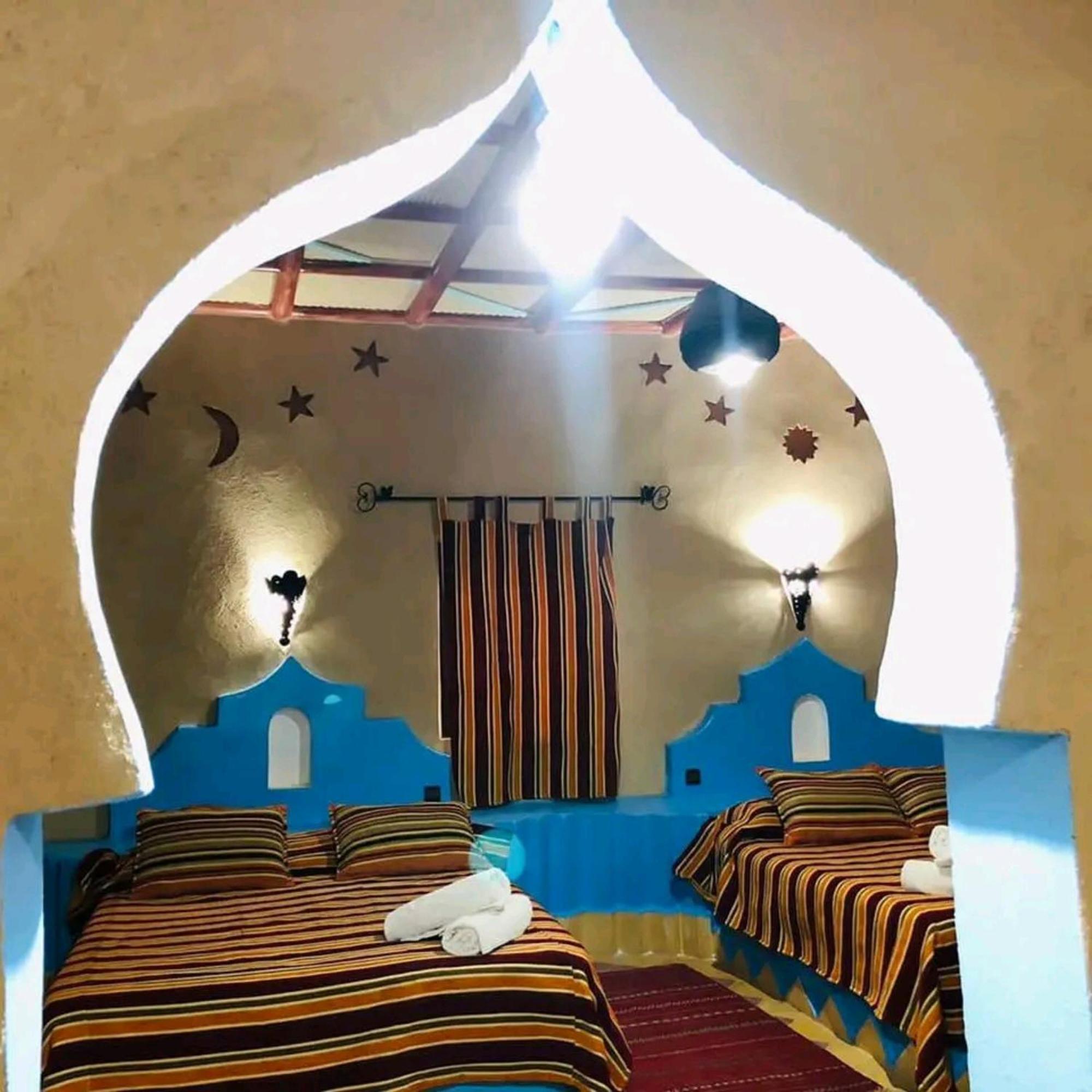 Riad Kasbah Le Touareg Merzouga Esterno foto